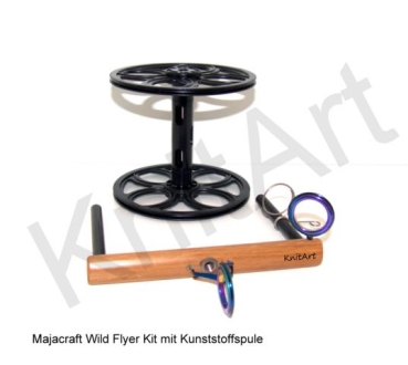 Majacraft Wild Flyer Kit, Kunststoffspule schwarz